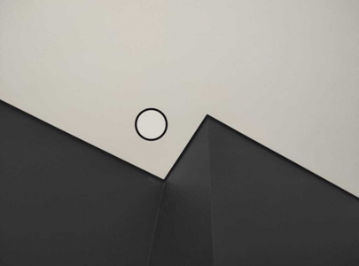 Решетка скрытого монтажа для натяжного потолка FoZa d150мм с вентилятором на шарикоподшипнике d100мм c выходом на трубу 100/125мм